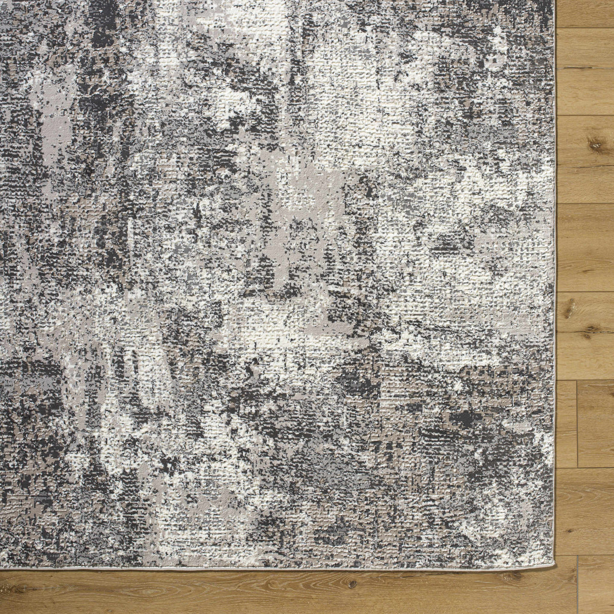 Velez 3D Rock Pattern Washable Rug