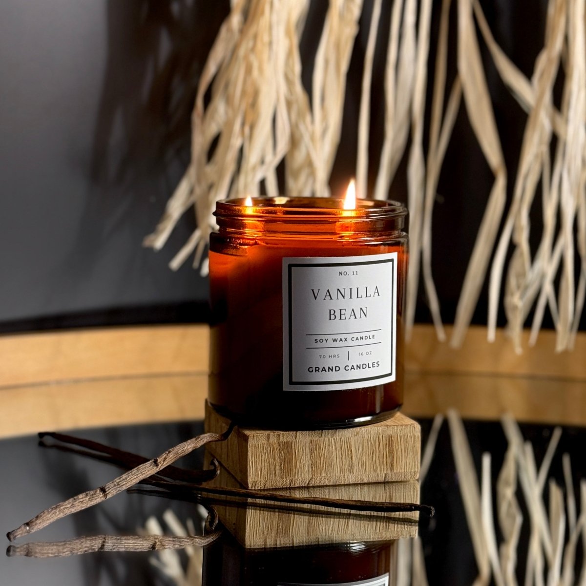 Grand Candles LLC Vanilla Bean Soy Candle - view 2