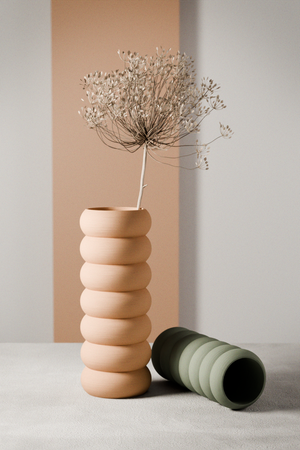Stacked Vase by Modernized Pottery