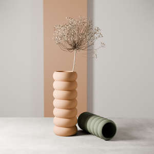 Stacked Vase by Modernized Pottery