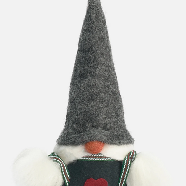 Tomte Gnome - Viktoria (Grey Cap)