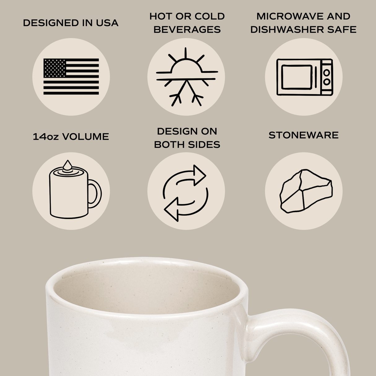 Mama Needs 14oz Coffee Stoneware Coffee Mug