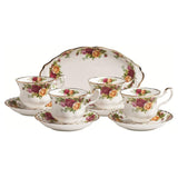 Royal Albert Old Country Roses 9-Piece Tea Set