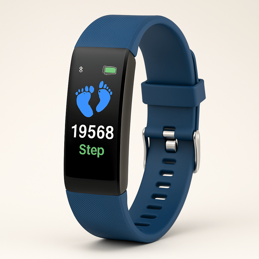 Fitness Tracker Watch with Heart Rate and Step Counter