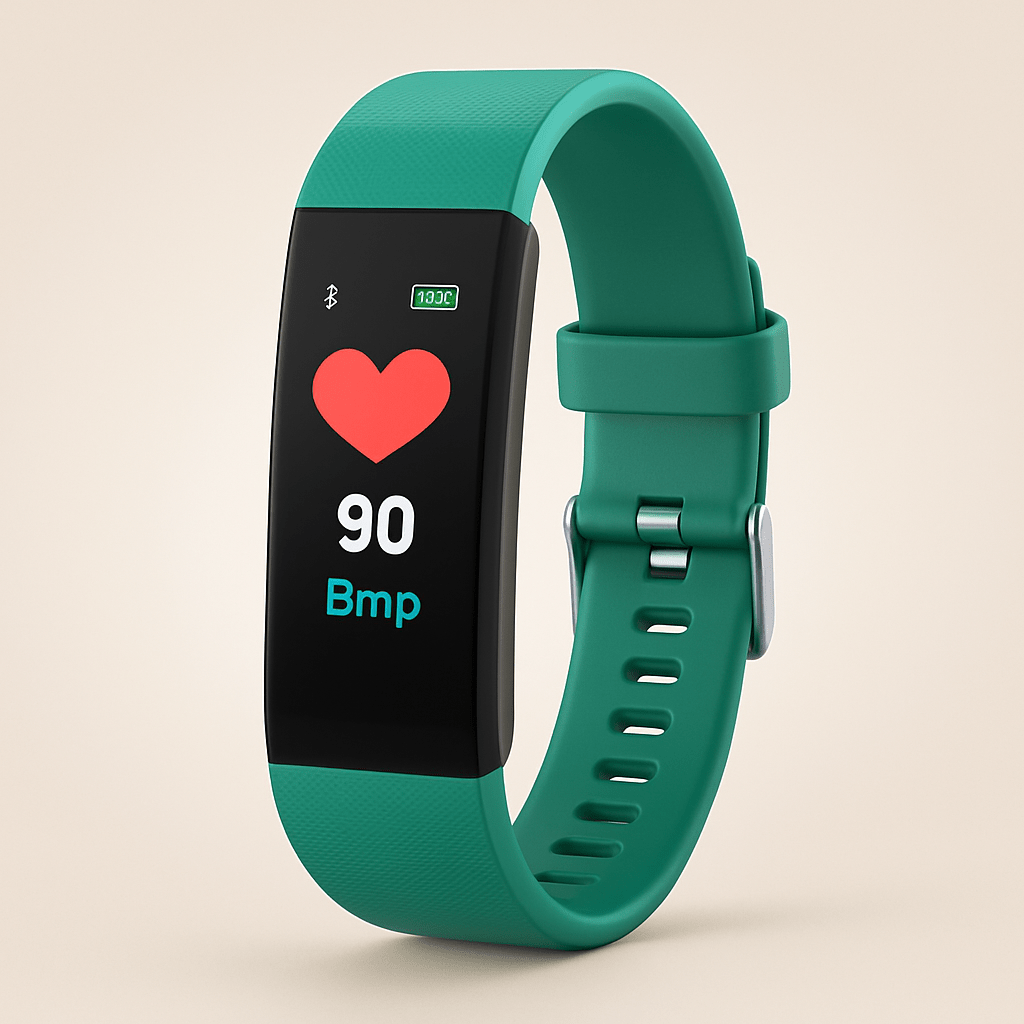 Fitness Tracker Watch with Heart Rate and Step Counter