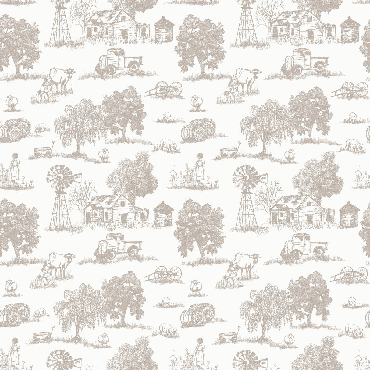Winona Wallpaper by Hannah Langford Design