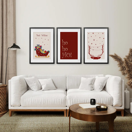Vintage Christmas Gallery Home Decor Prints