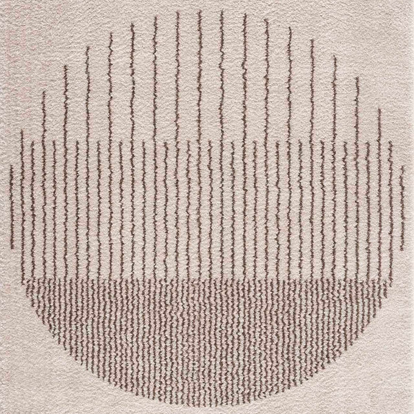 Apichu Brown Washable Area Rug