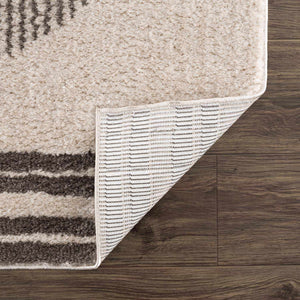 Apichu Charcoal Washable Area Rug