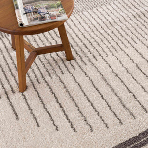 Apichu Charcoal Washable Area Rug