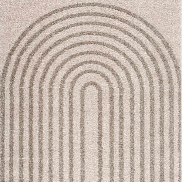 Yasuo Gray Washable Area Rug