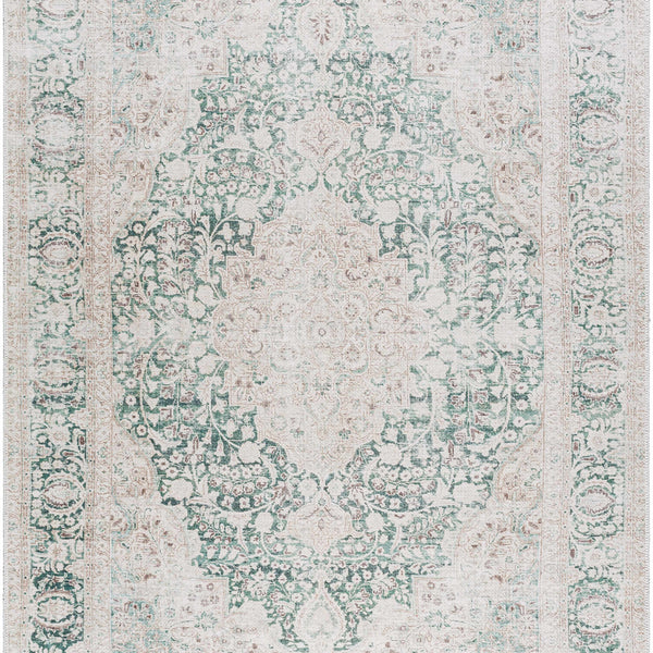 Yanis Vintage Flat Pile Washable Rug