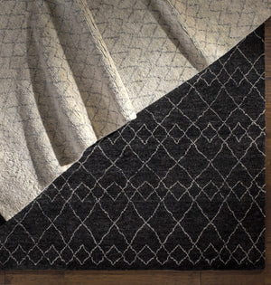 Mozon Handmade Faux Silk Area Rug - Clearance