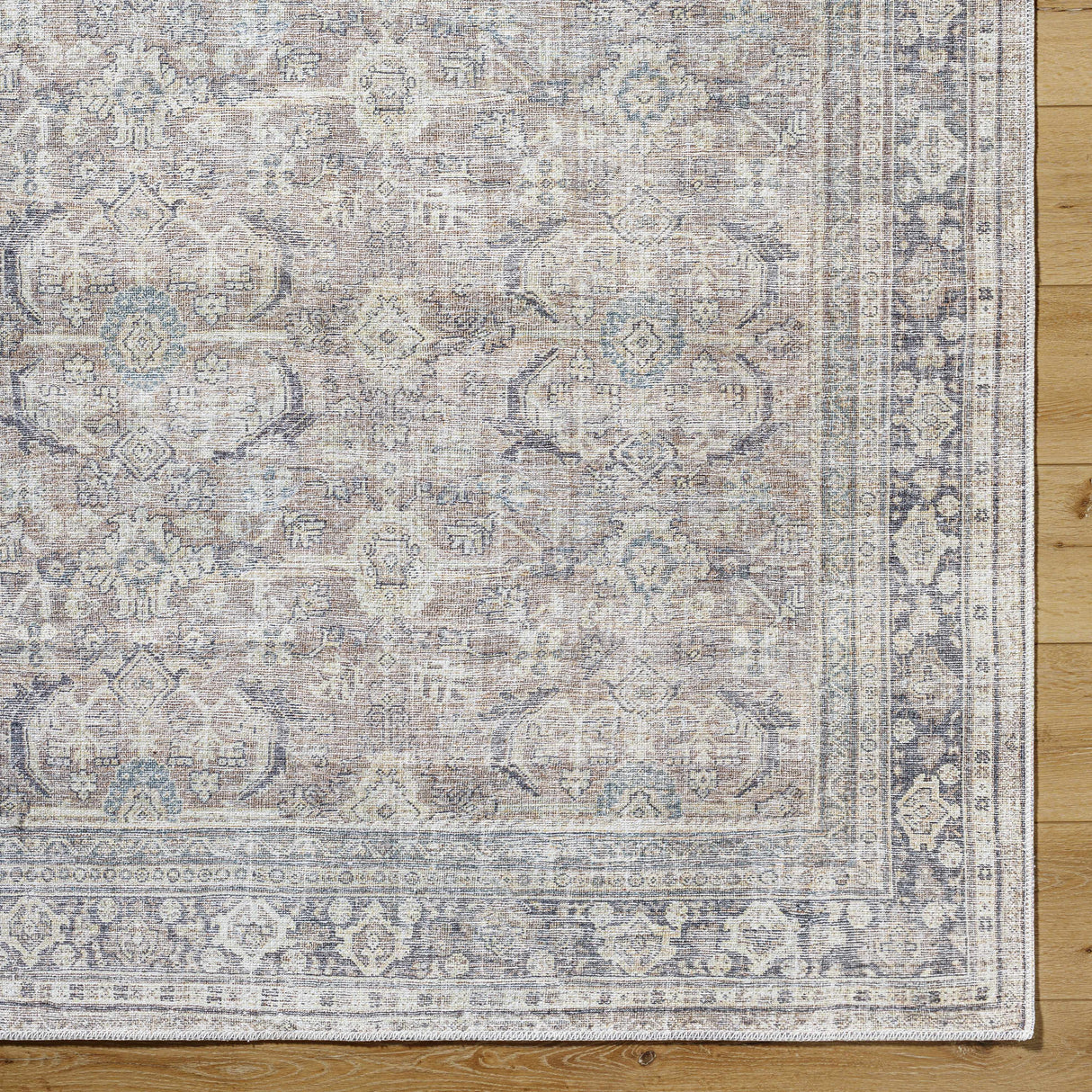 Zahar Washable Area Rug