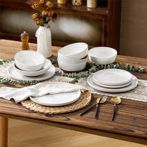Zora 24 Piece Dinnerware Set