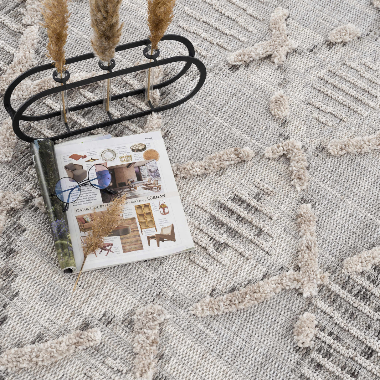 Bogtong High-Low Rustic Rug