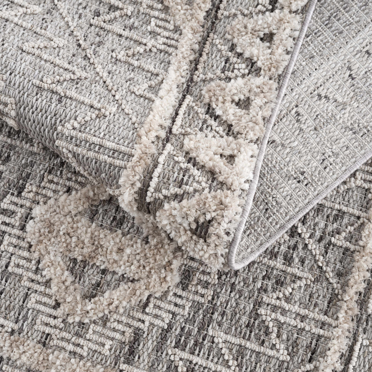 Agoo High-Low Pile Rustic Rug
