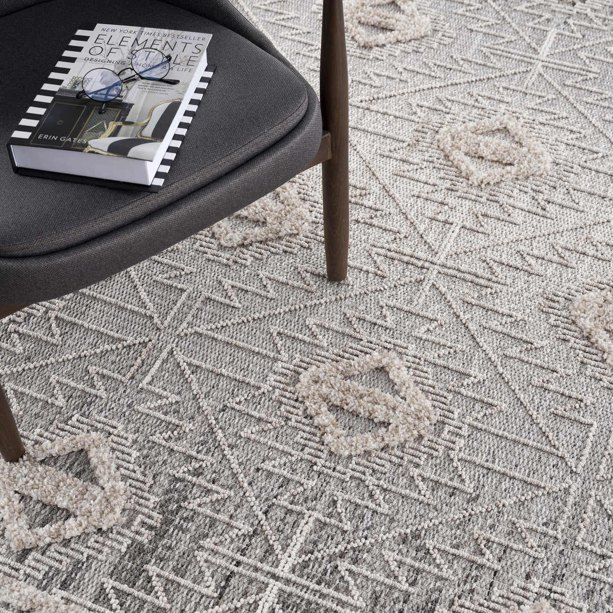 Agoo High-Low Pile Rustic Rug