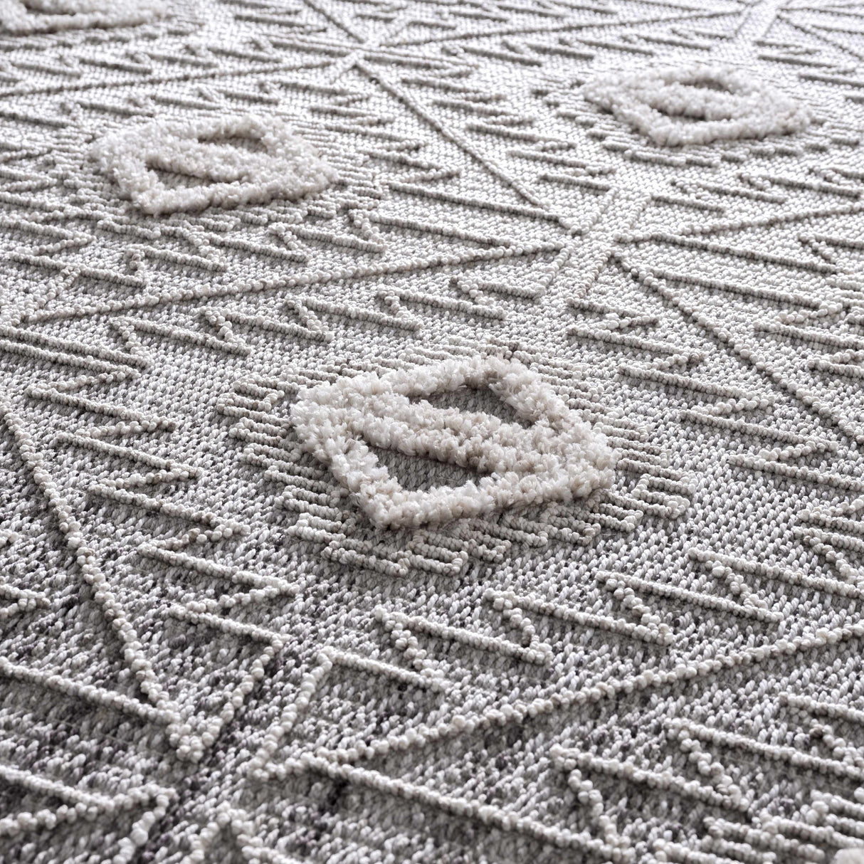 Agoo High-Low Pile Rustic Rug