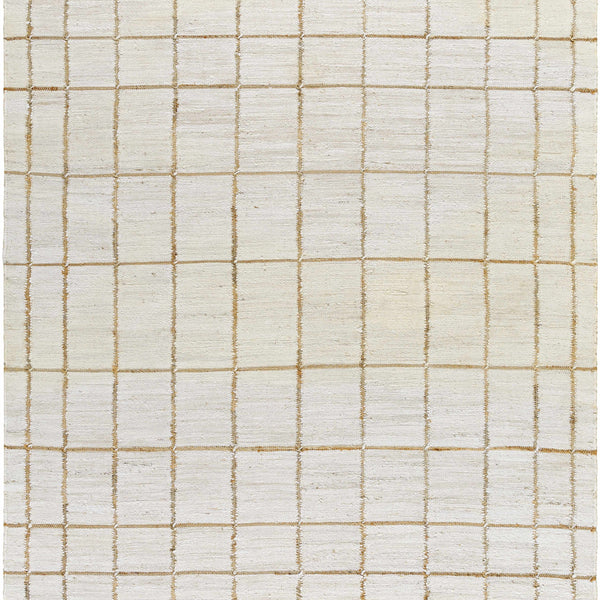 Zared Checkered Jute Area Rug