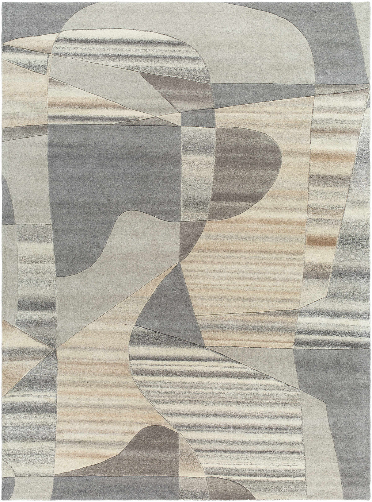 Zareb Modern Wool Rug