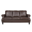Contemporary 3 Seater Sofa With Nailhead Trim - Best Buy Furniture