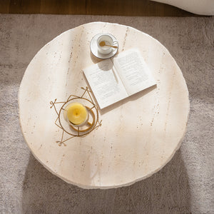 MgO Mid-Century Round Centre Coffee Table