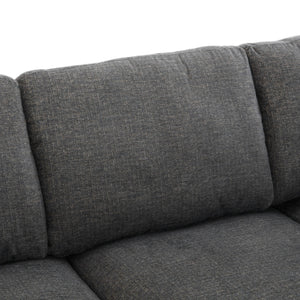 Sectional Sofa Modular U-Shaped With Ottoman & USB Ports
