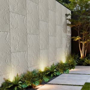 3D Faux Stone Wall Panels - 6 PCS PU Wainscoting
