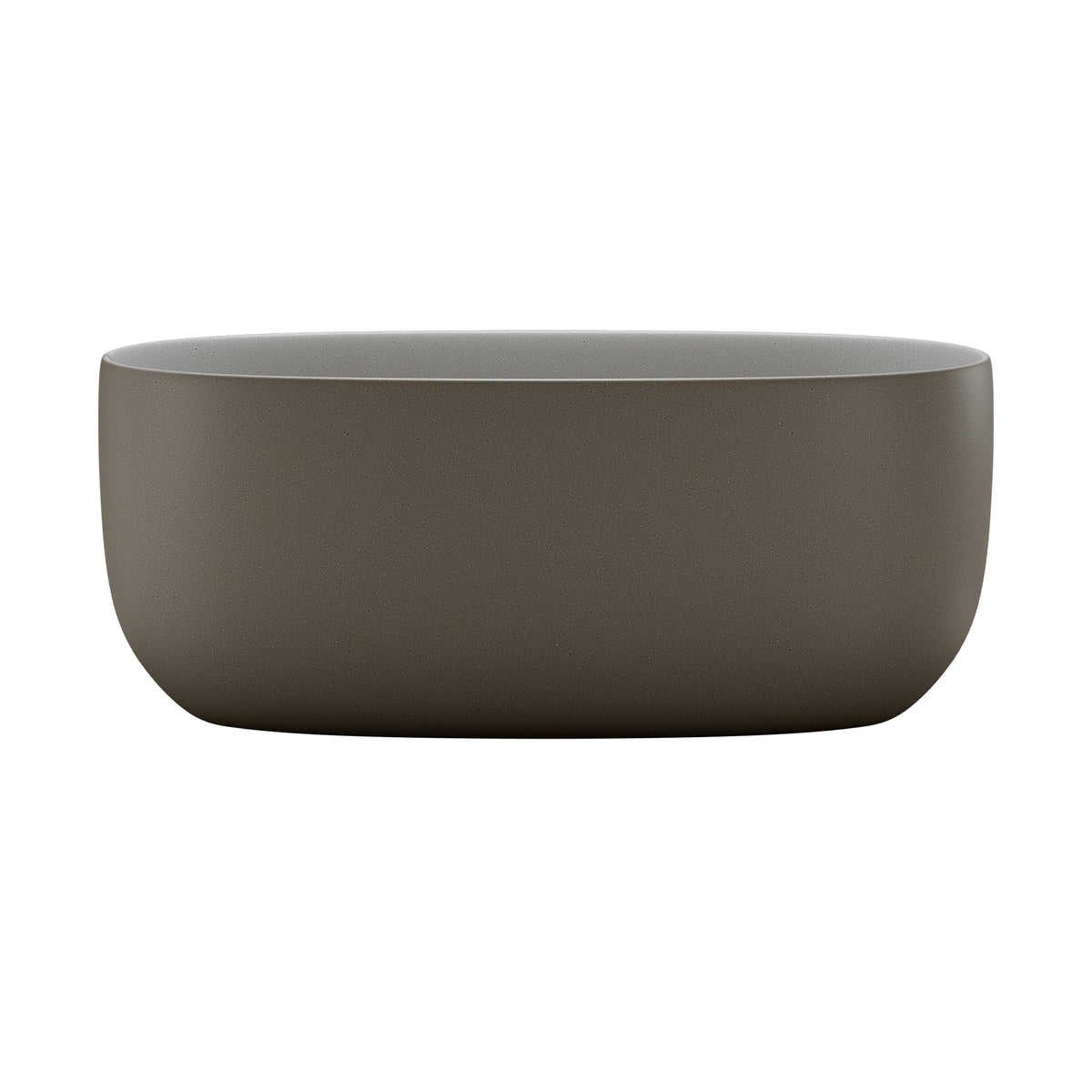 51'' Freestanding Bathtub Resin Stone Soaking Bathtub