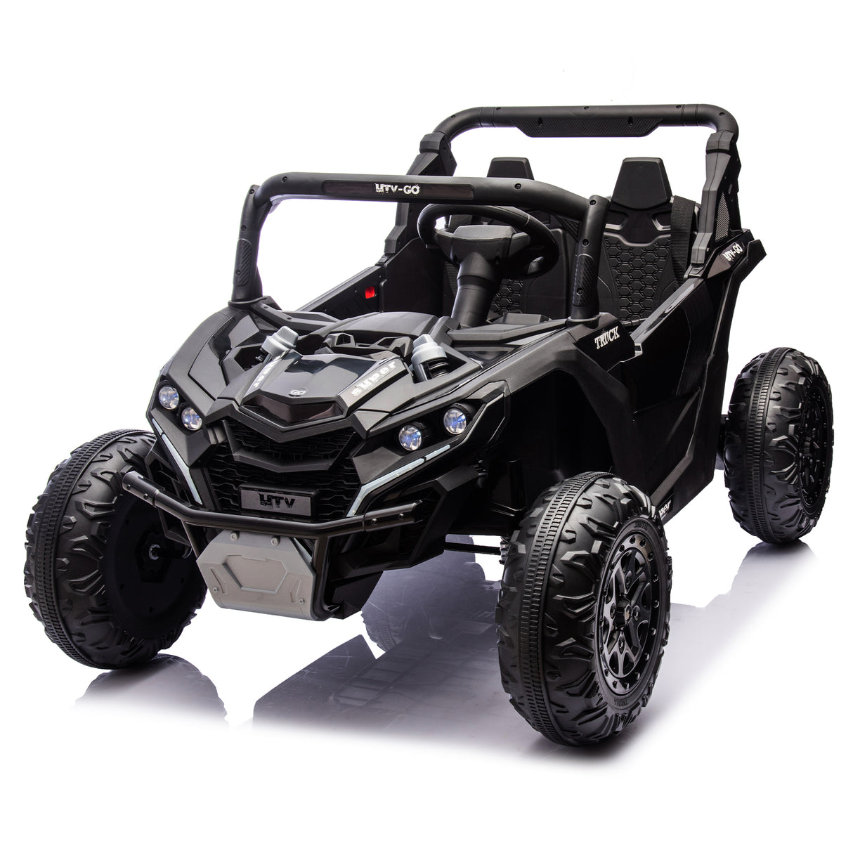 24V Two-Seater Kids Ride-On UTV with Parental Remote Control