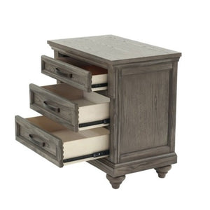 3 Piece Bedroom Set, Bed With 2 Nightstands