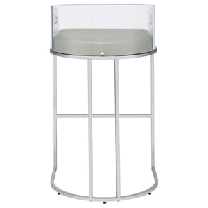 Mello - Upholstered Bar Chair (Set of 2) - Gray