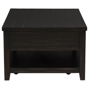 Sutter - 2 Piece Coffee And End Table Set - Dark Brown