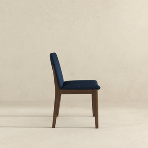 Laura - Mid-Century Modern Solid Wood Dining Chair (Set of 2)