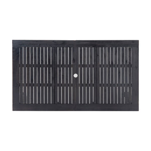 Outdoor Expandable Dining Table With Square Legs