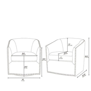 Luxurious Chair With 360 Degree Rotation