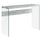 Accent Console Table For Entryway, Glossy Spacious Surface - Best Buy Furniture
