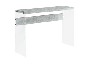 Accent Console Table For Entryway, Glossy Spacious Surface - Best Buy Furniture