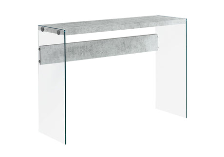 Accent Console Table For Entryway, Glossy Spacious Surface - Best Buy Furniture