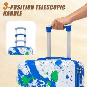20 Inch PC Spinner Wheel Luggage - Blue
