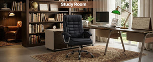 Executive Office Chair - High Back PU Leather Ergonomic Design