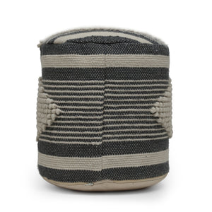 Diamond - Handcrafted Cylindrical Pouf