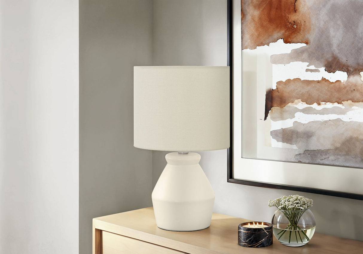 Lighting, Table Lamp Modern - Cream - Best Buy Furniture