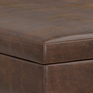 Owen - Multifunctional Square Coffee Table Storage Ottoman