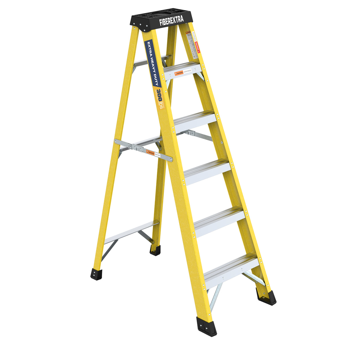 Fiberglass Reinforced Single Side Ladder – 6 Step