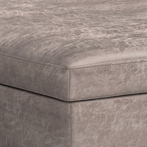 Owen - Multifunctional Square Coffee Table Storage Ottoman