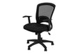 Office Chair, Adjustable Height, Swivel, Ergonomic, Armrests, Mesh - Black - Best Buy Furniture