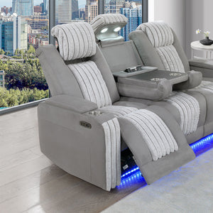 Duran - Power Reclining Sofa With Power Headrest