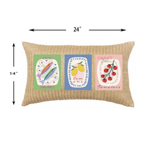 Outdoor Lumbar Pillow - Multi